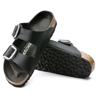 Birkenstock 1011075 Arizona Black Big Buckle Sandals