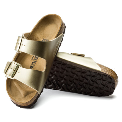 Birkenstock 1016111 Arizona BS Gold 2 Strap Sandals