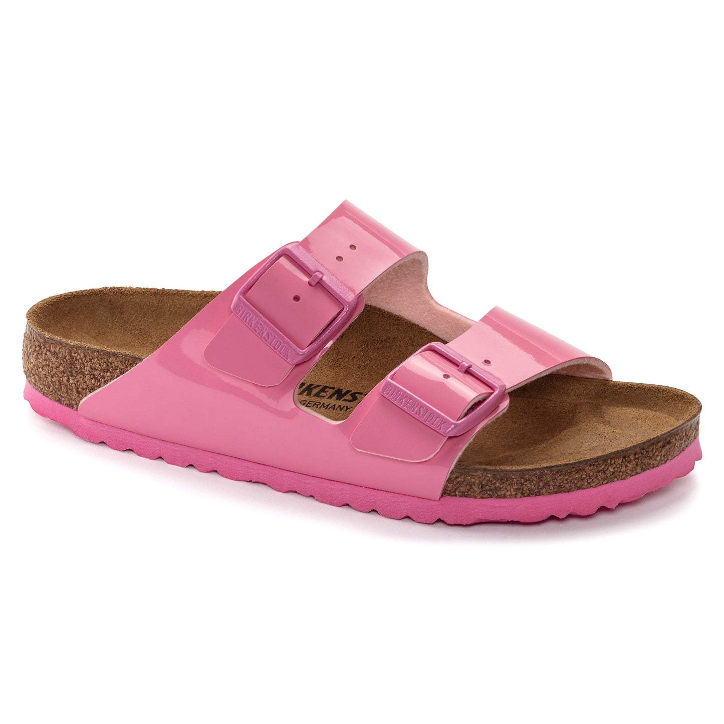 Birkenstock 1024104 Arizona BS Patent Candy Pink Sandals