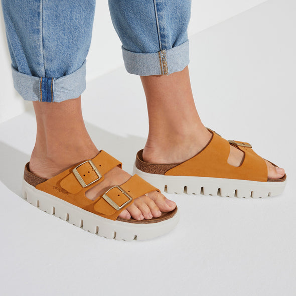 Birkenstock 1024568 Arizona Papillio Chunky Apricot Orange Sandals
