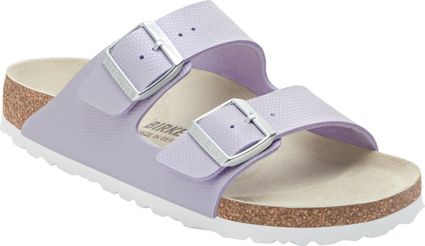 Birkenstock 1026446 Arizona Shiny Lizard Purple Frog Sandals