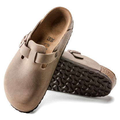 Birkenstock 0960813 Boston Tobacco Brown Clogs