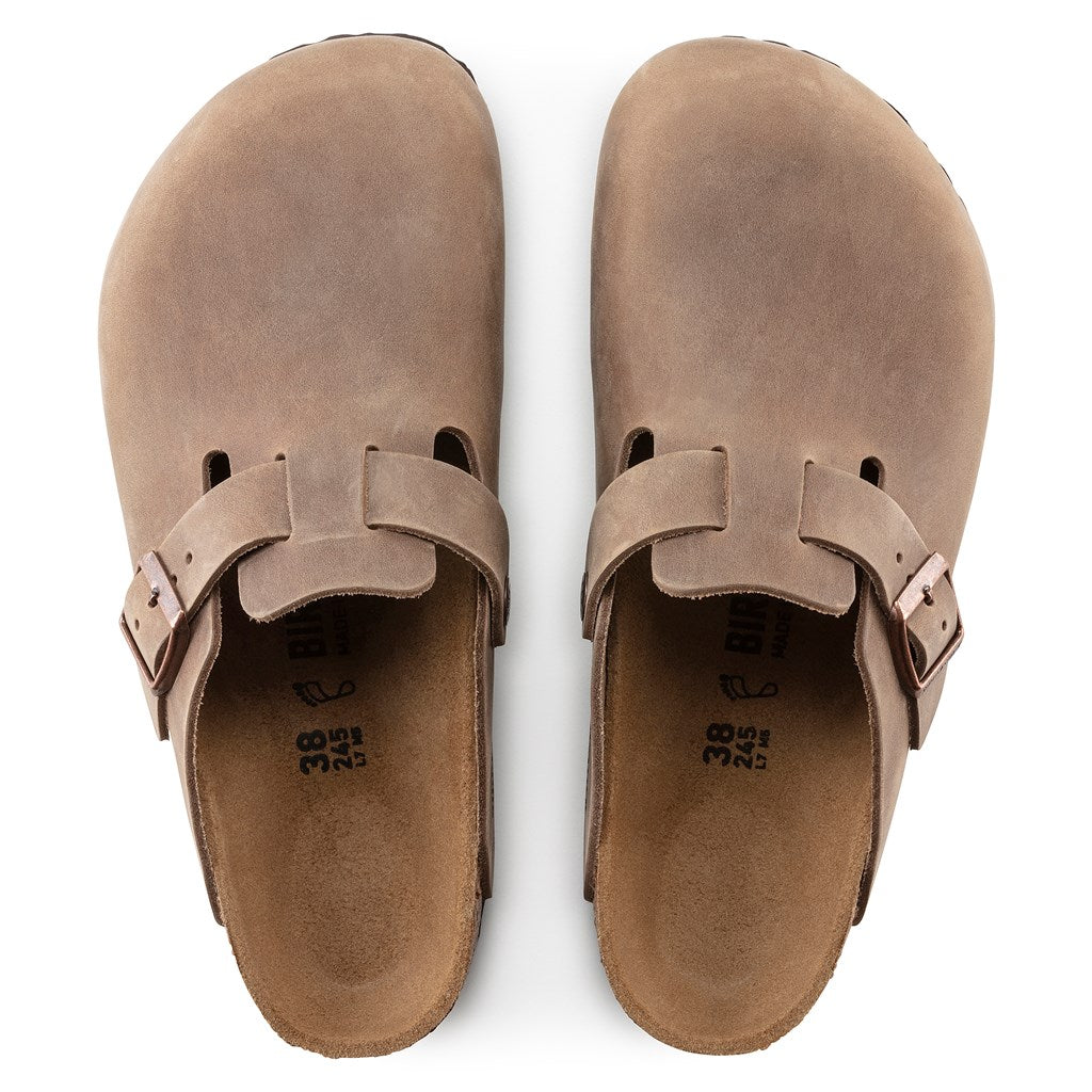 Birkenstock 0960813 Boston Tobacco Brown Clogs