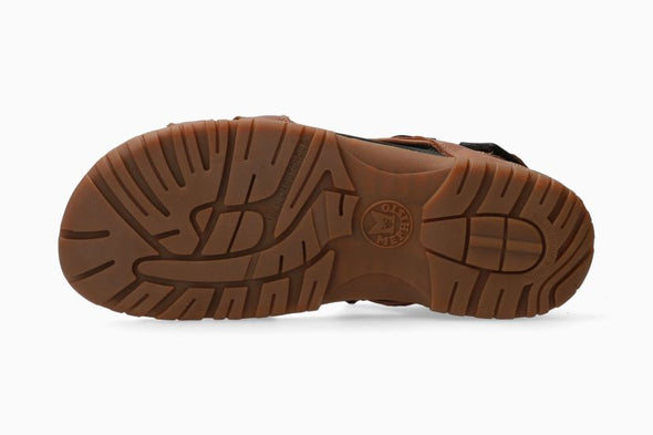 Mephisto P5111047 Brice Chestnut Grizzly Brown Velcro Sandals
