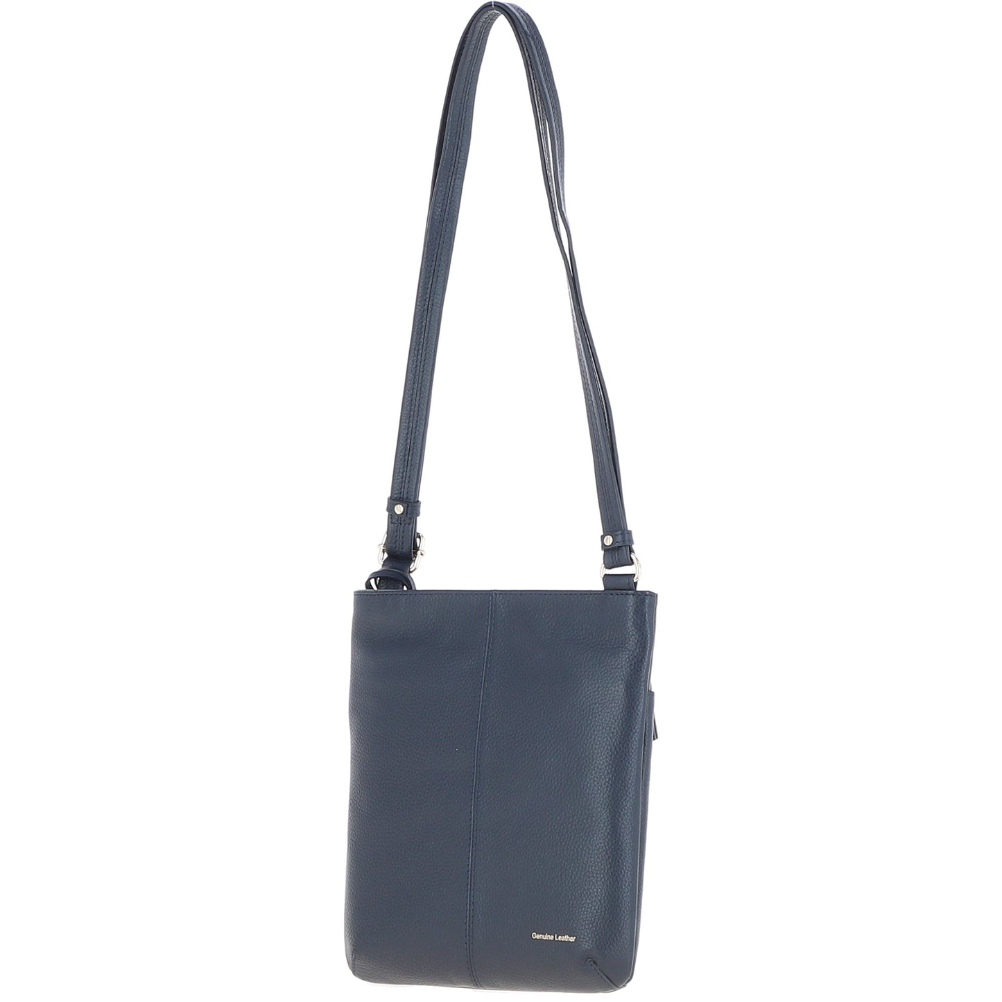 Ashwood Leather CB-5 Navy Crossbody Bag
