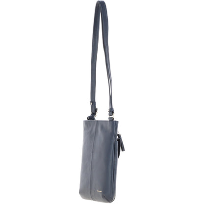 Ashwood Leather CB-5 Navy Crossbody Bag