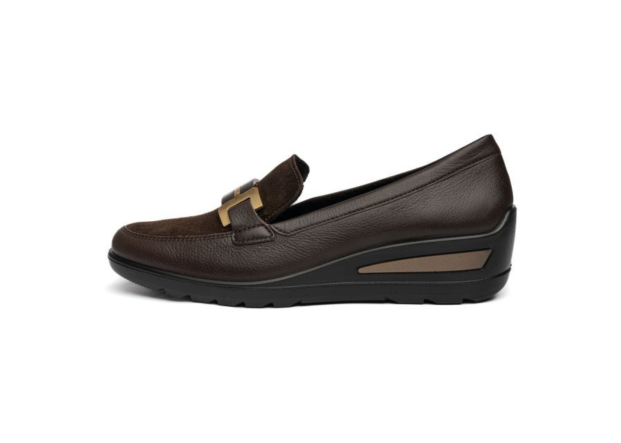 Ara 12-50609 13 Zurich 2.0 Cacao Brown H Fit Slip On Shoes