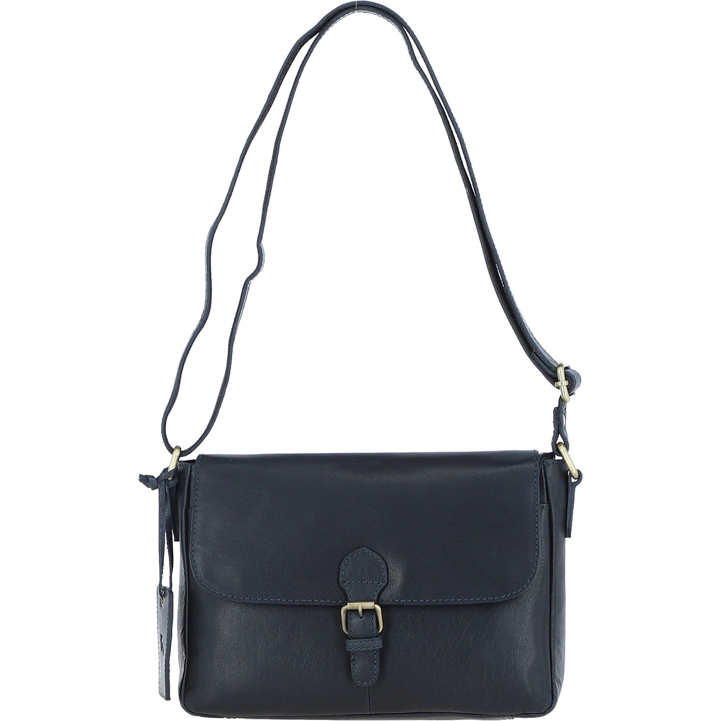 Ashwood Leather G-22 Navy Leather Handbag