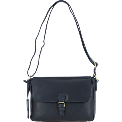 Ashwood Leather G-22 Navy Leather Handbag