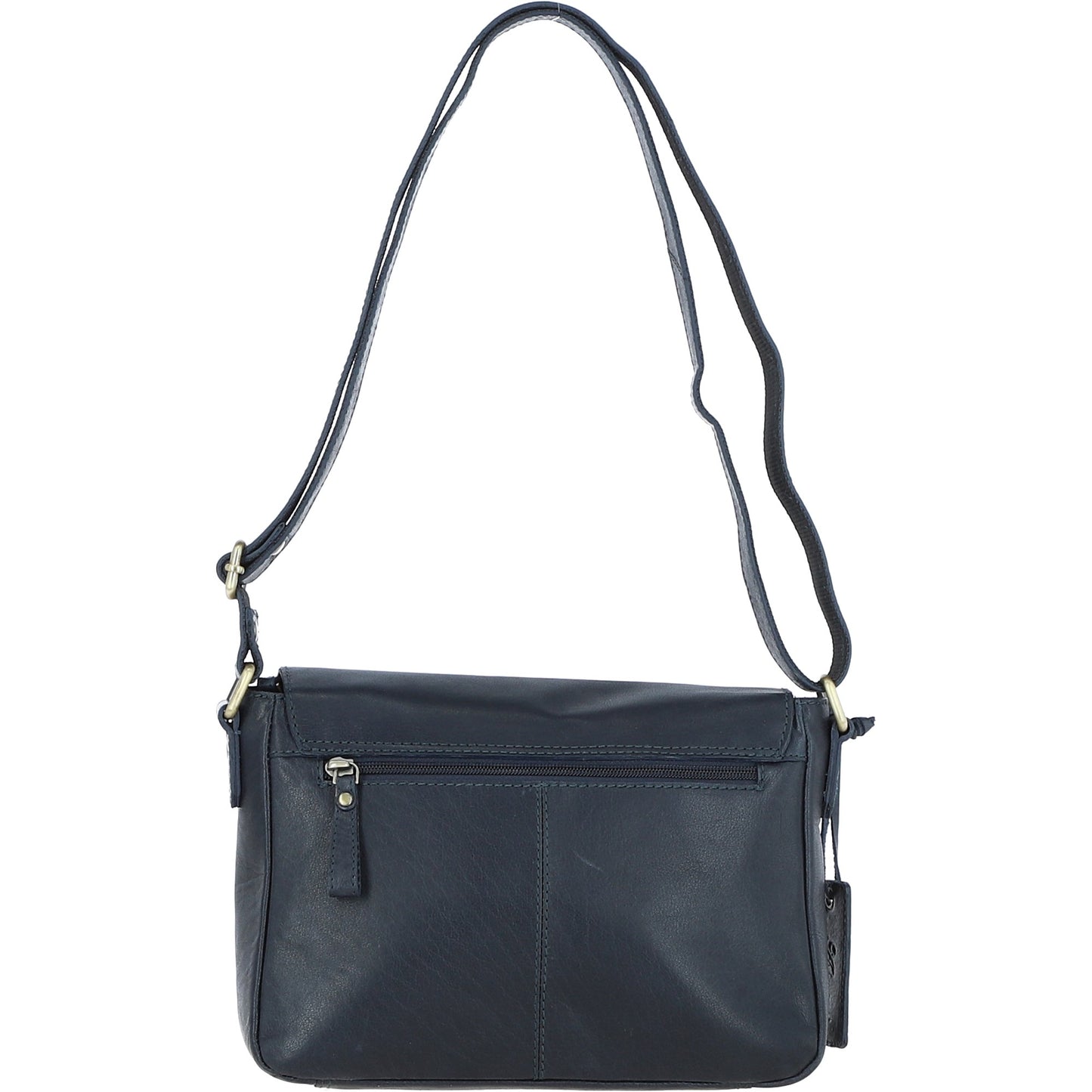 Ashwood Leather G-22 Navy Leather Handbag