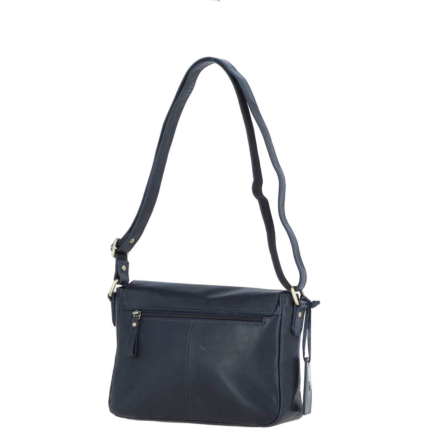 Ashwood Leather G-22 Navy Leather Handbag