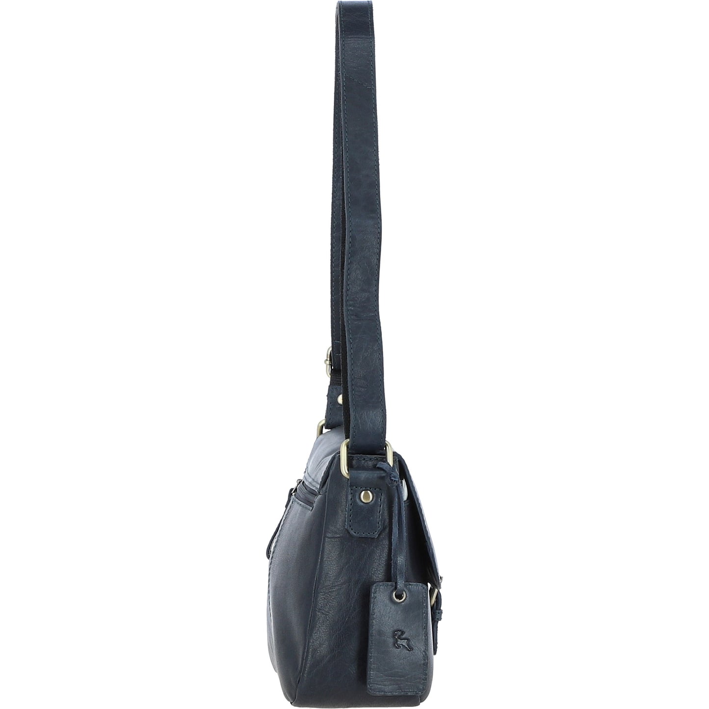 Ashwood Leather G-22 Navy Leather Handbag