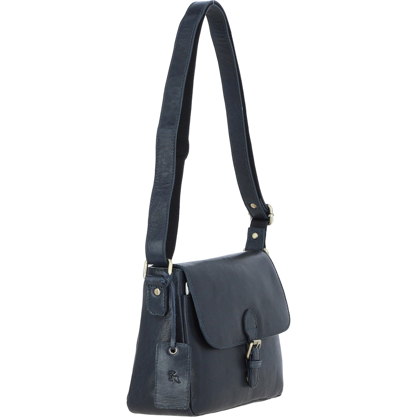 Ashwood Leather G-22 Navy Leather Handbag