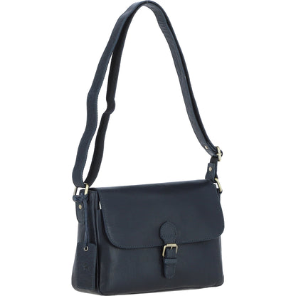 Ashwood Leather G-22 Navy Leather Handbag