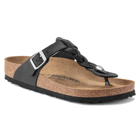 Birkenstock 1021349 Gizeh Braided Black Sandals