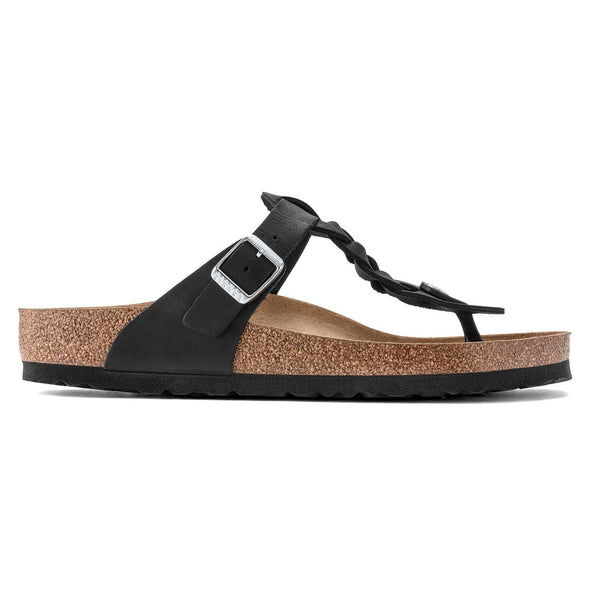 Birkenstock 1021349 Gizeh Braided Black Sandals