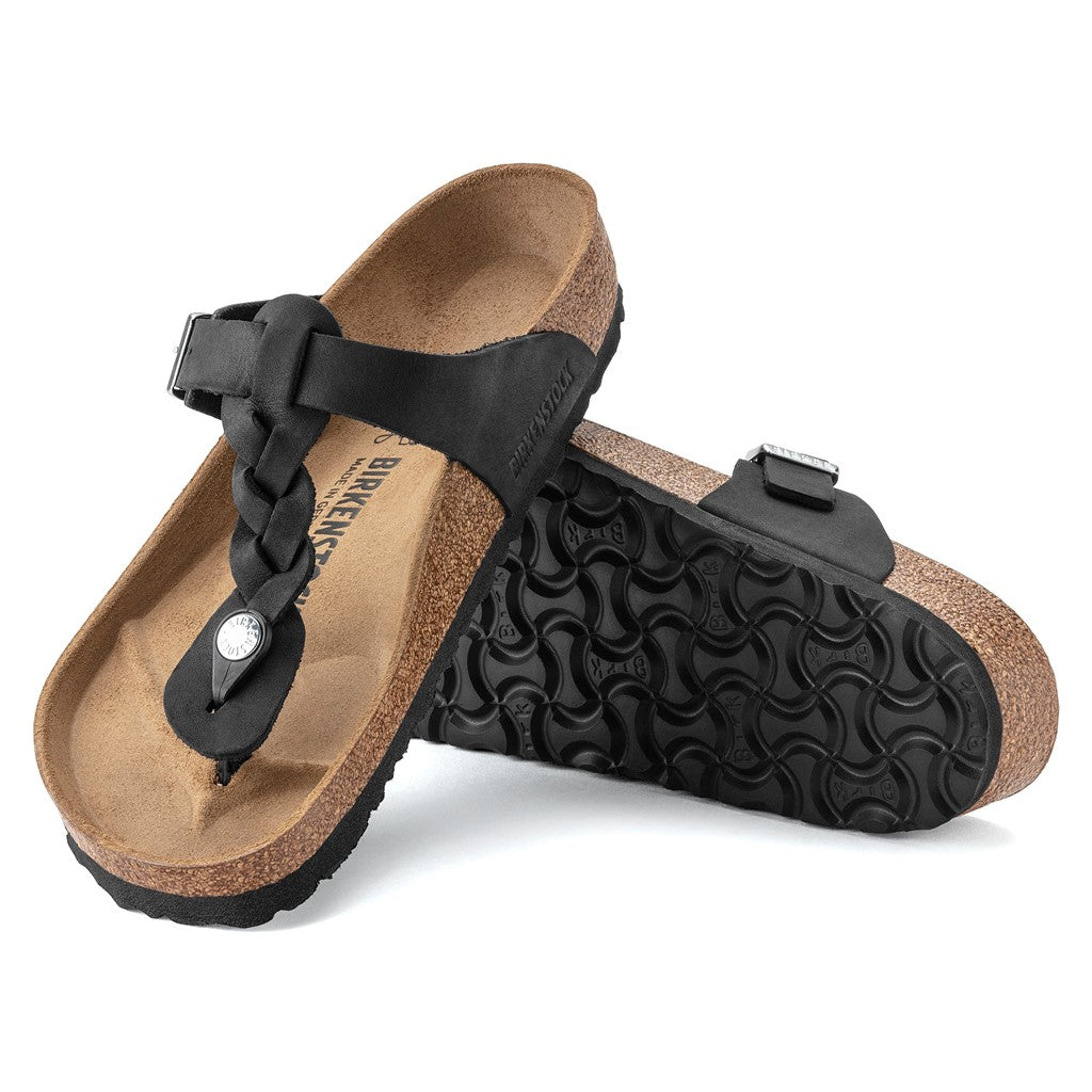 Birkenstock 1021349 Gizeh Braided Black Sandals