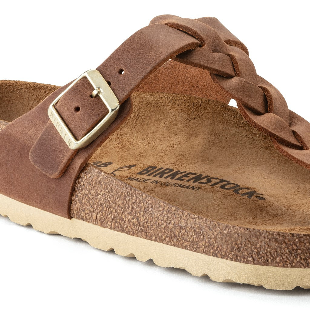 Birkenstock 1021355 Gizeh Regular Braided Tan Sandals