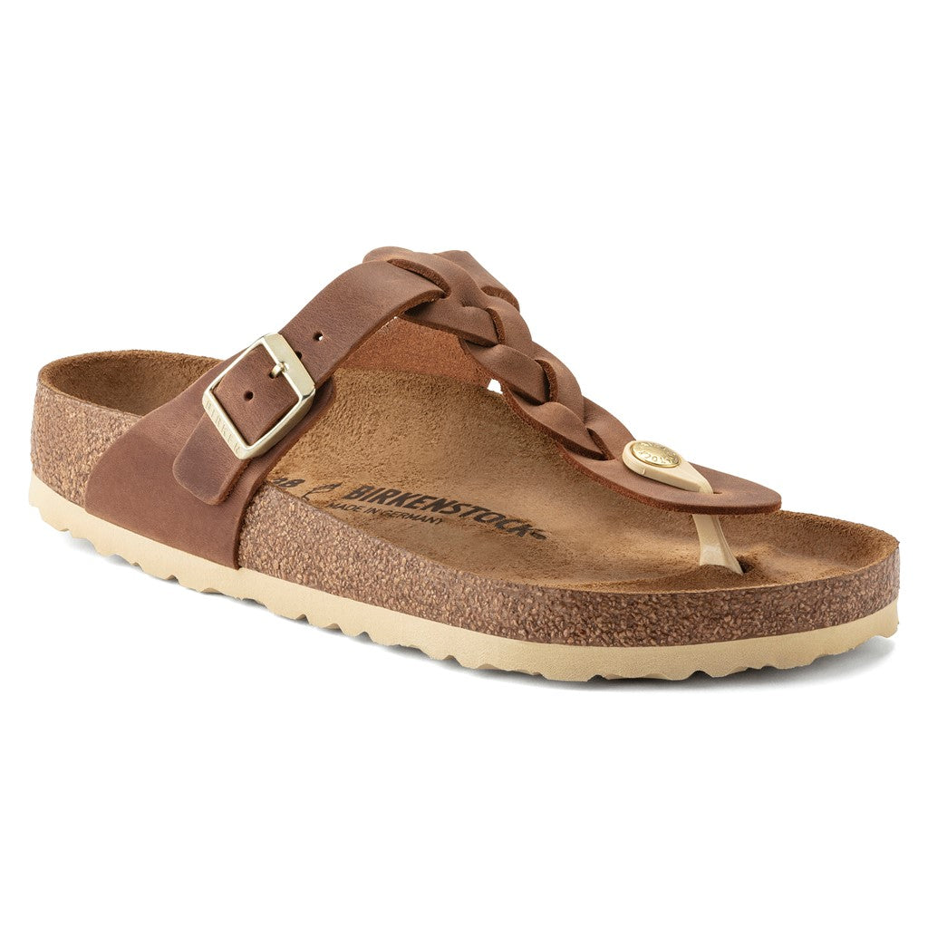 Birkenstock 1021355 Gizeh Regular Braided Tan Sandals