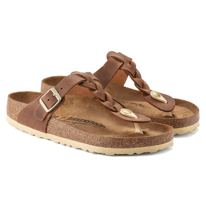 Birkenstock 1021355 Gizeh Regular Braided Tan Sandals