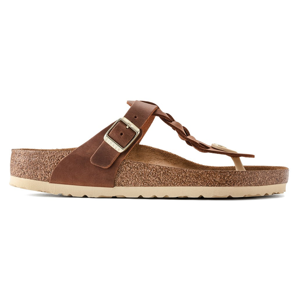 Birkenstock 1021355 Gizeh Regular Braided Tan Sandals