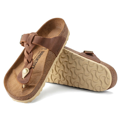 Birkenstock 1021355 Gizeh Regular Braided Tan Sandals