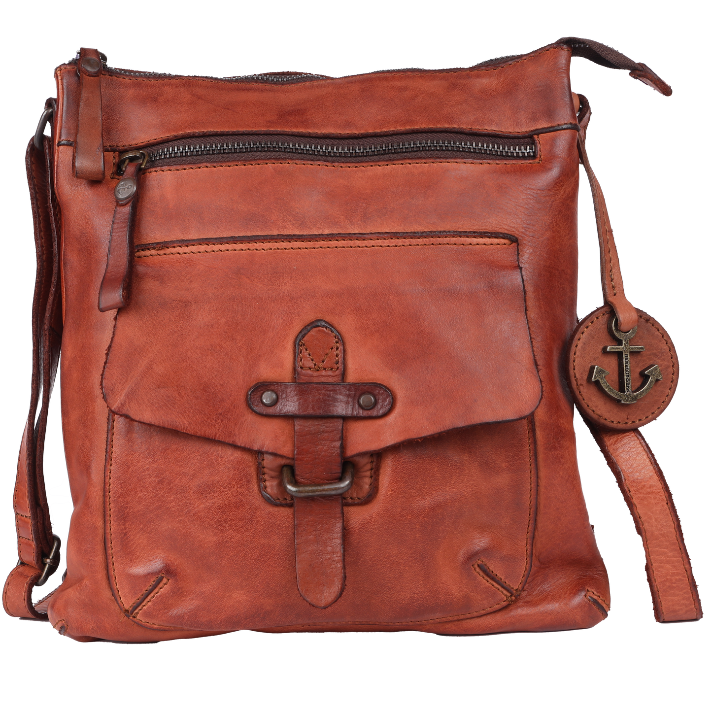 Harbour 2nd UP.13117 - Cognac Tan Crossbody Style Up Caseey Bag