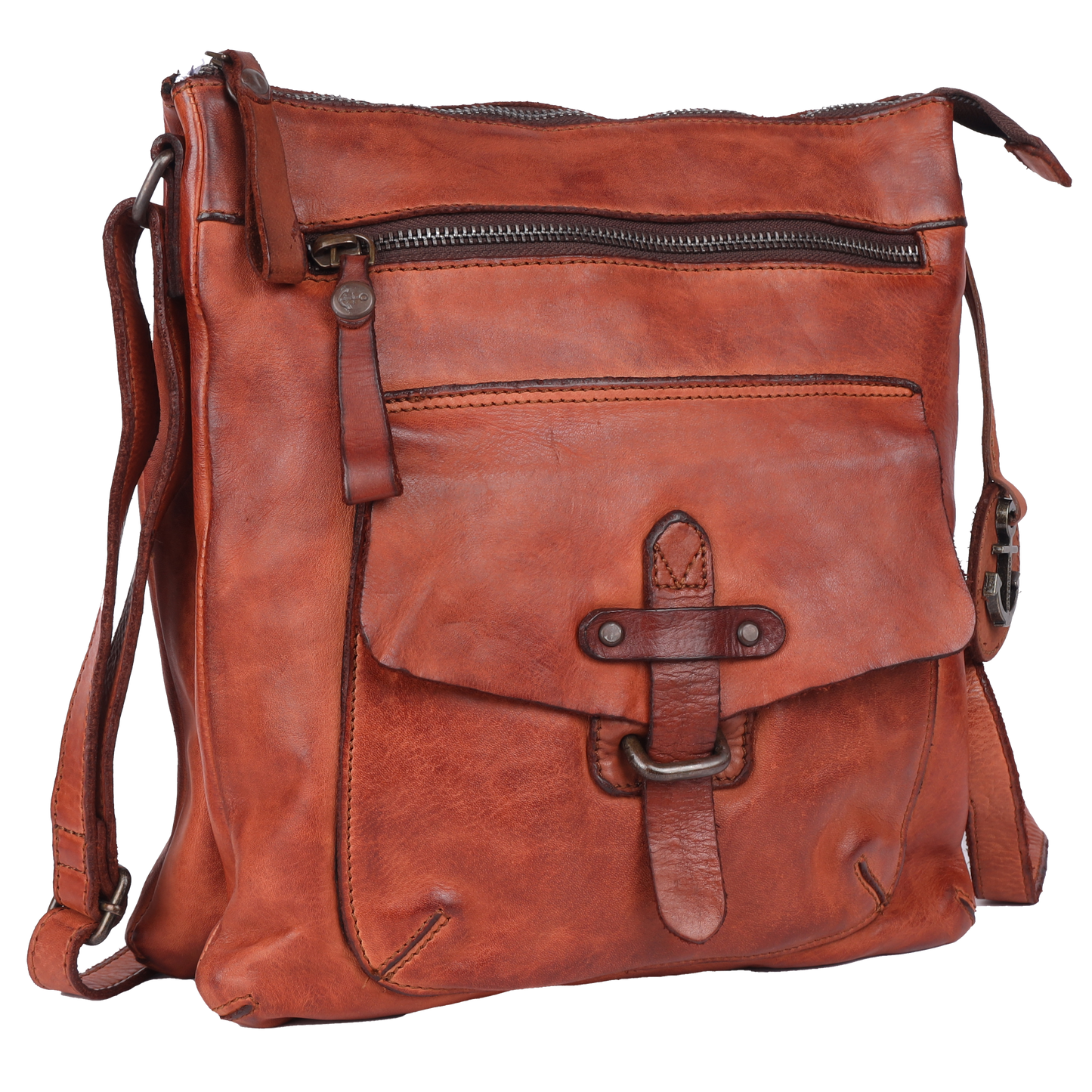 Harbour 2nd UP.13117 - Cognac Tan Crossbody Style Up Caseey Bag