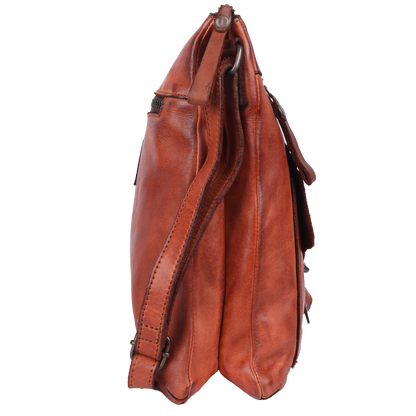 Harbour 2nd UP.13117 - Cognac Tan Crossbody Style Up Caseey Bag