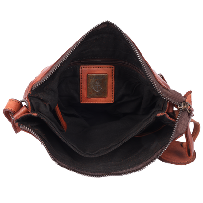 Harbour 2nd UP.13117 - Cognac Tan Crossbody Style Up Caseey Bag
