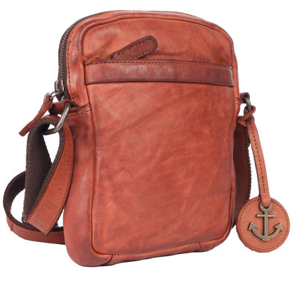 Harbour 2nd UP.13128 - Cognac Tan Crossbody Style Up Drew Bag