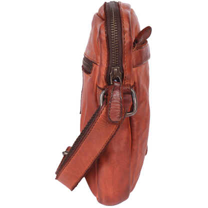 Harbour 2nd UP.13128 - Cognac Tan Crossbody Style Up Drew Bag