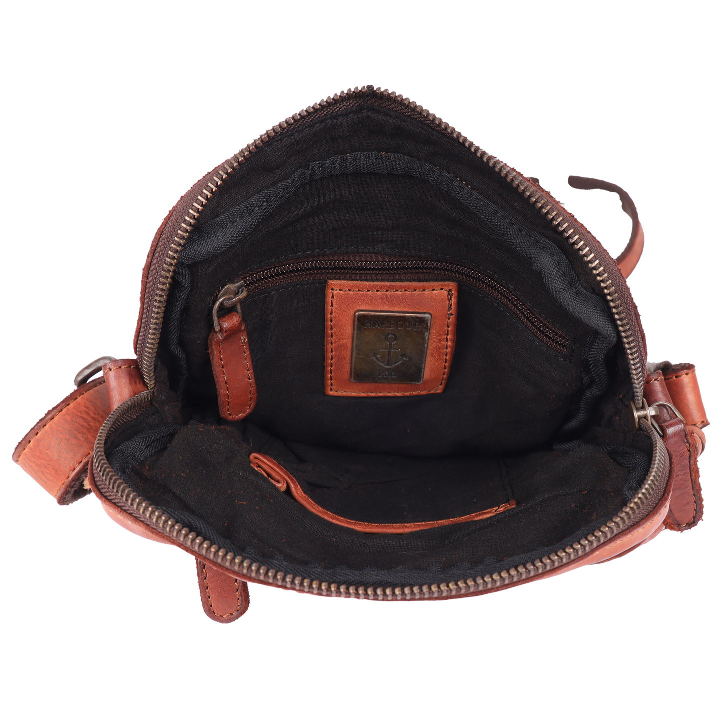 Harbour 2nd UP.13128 - Cognac Tan Crossbody Style Up Drew Bag