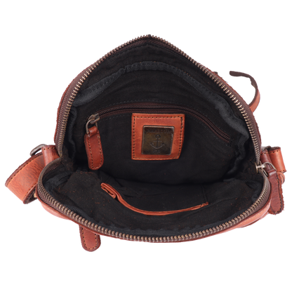 Harbour 2nd UP.13128 - Cognac Tan Crossbody Style Up Drew Bag