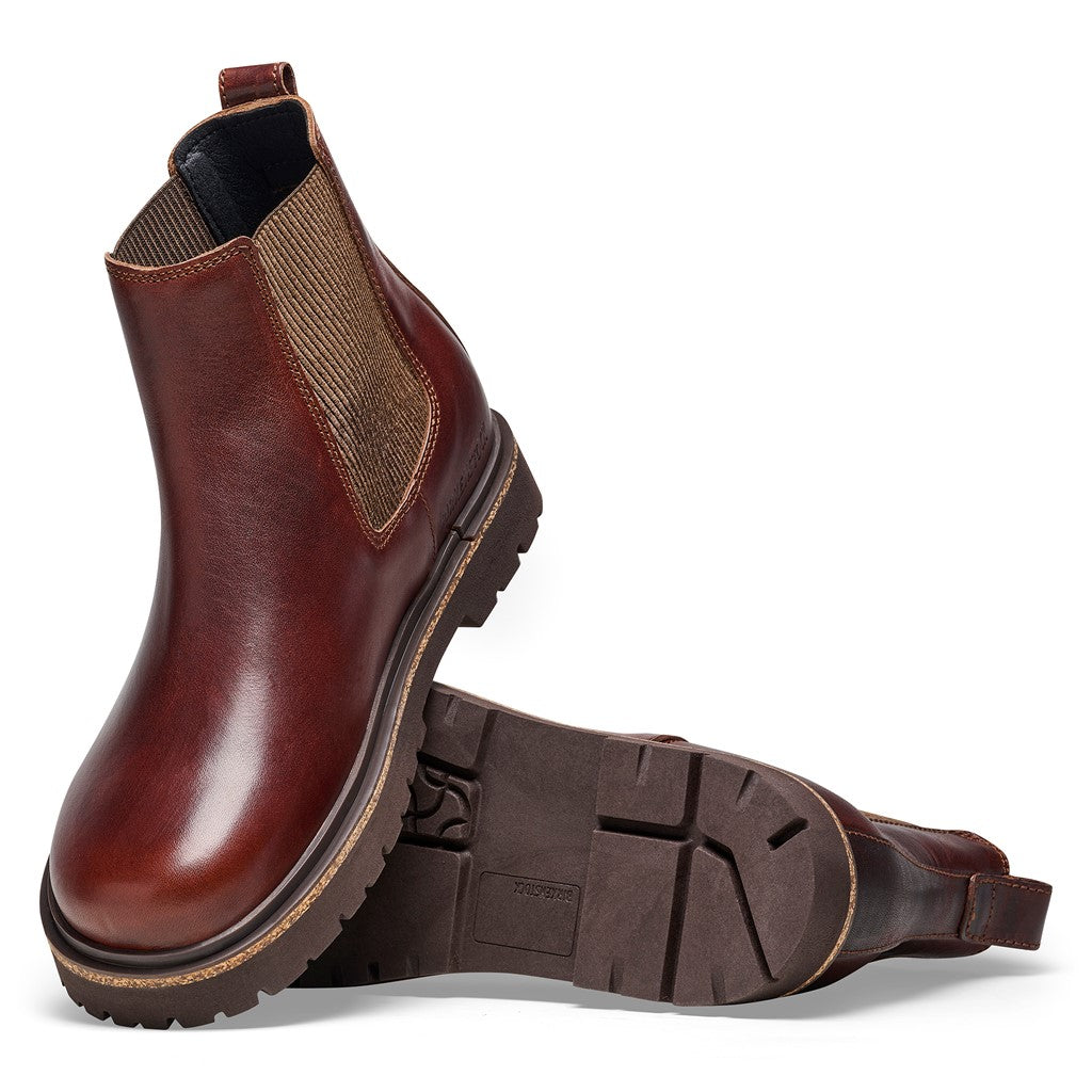 Birkenstock 1025763 Highwood Slip On Chocolate Brown Chelsea Boots