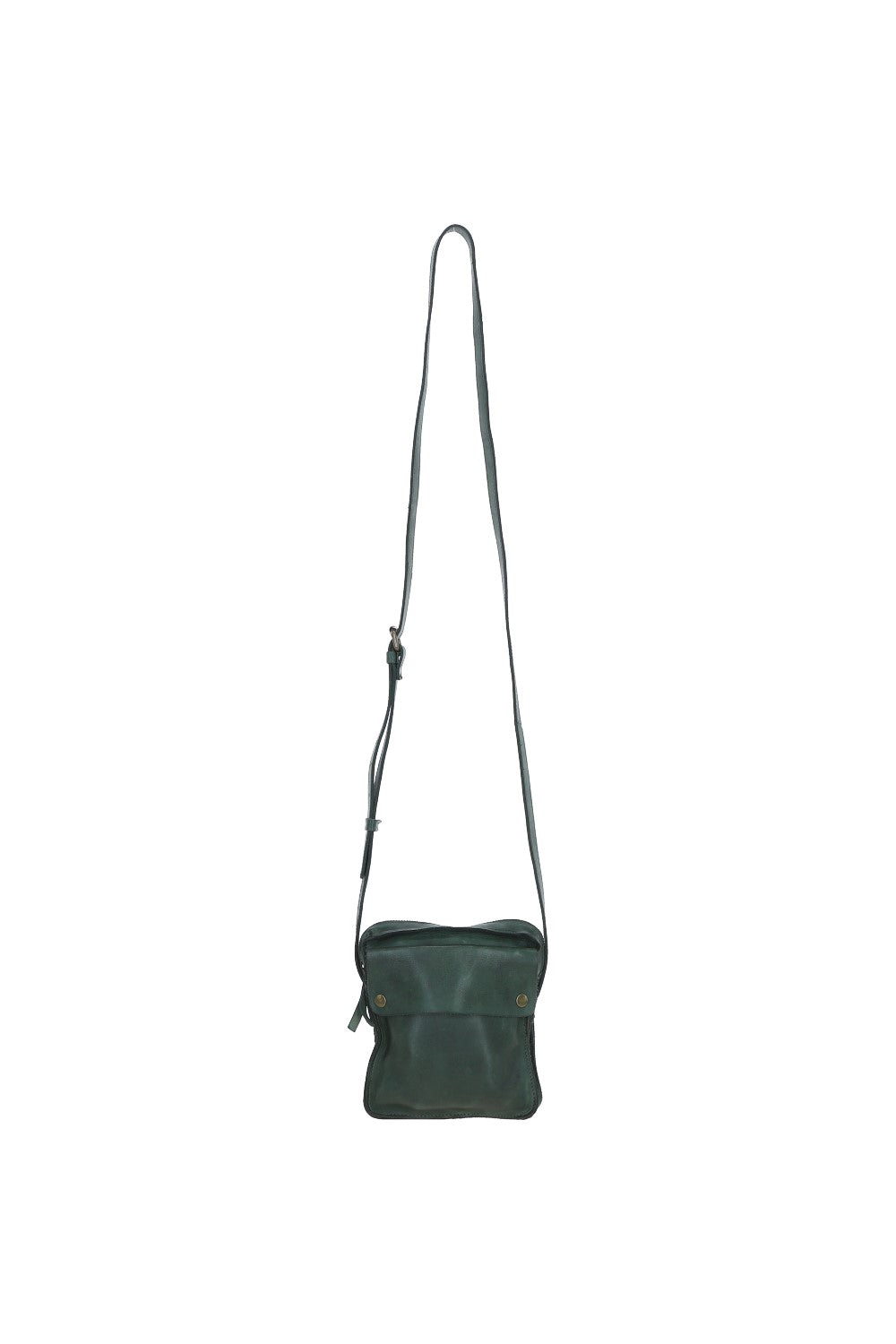 Ashwood Leather D-101 Green Handbag
