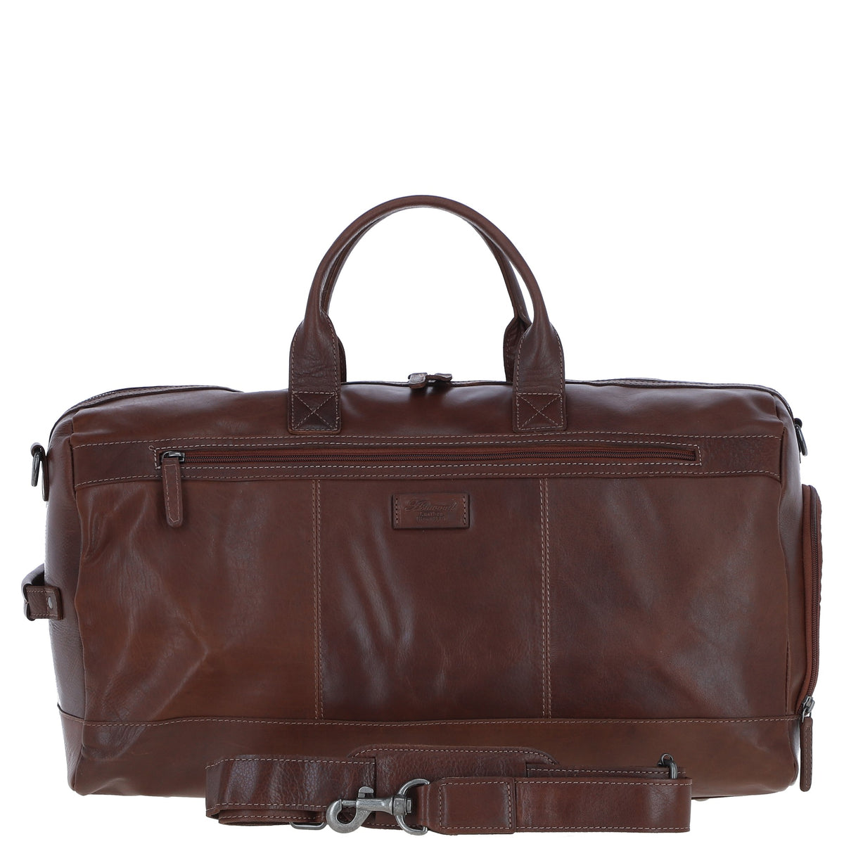 Ashwood Leather S-65 Brown Leather Holdall