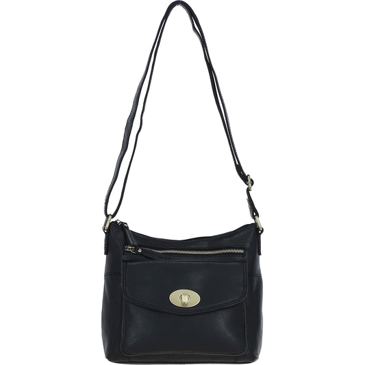 Ashwood Leather M-86 Black Leather Bag