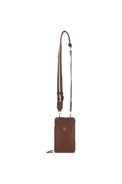 Ashwood Leather X-31 Tan Phone Bag