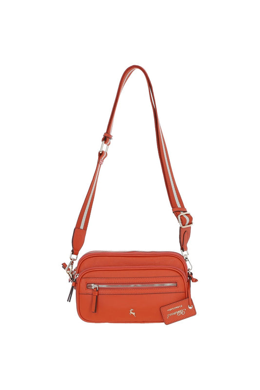 Ashwood Leather X-35 Orange Handbag