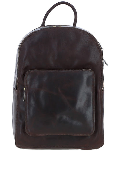 Ashwood Leather PL-46 Brown Leather Rucksack