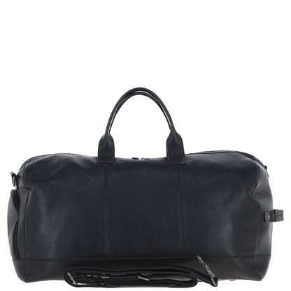 Ashwood Leather S-65 Black Leather Holdall