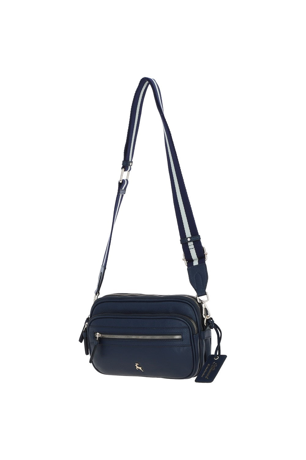 Ashwood Leather X-35 Navy Handbag