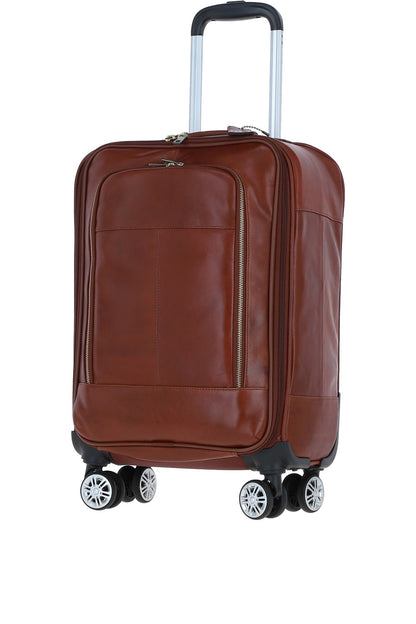 Ashwood Leather PL-52 Temponada Tan Cabin Trolley Bag