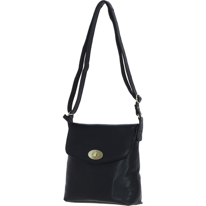 Ashwood Leather M-84 Black Leather Bag