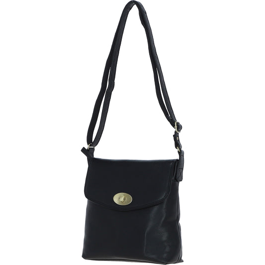 Ashwood Leather M-84 Black Leather Bag