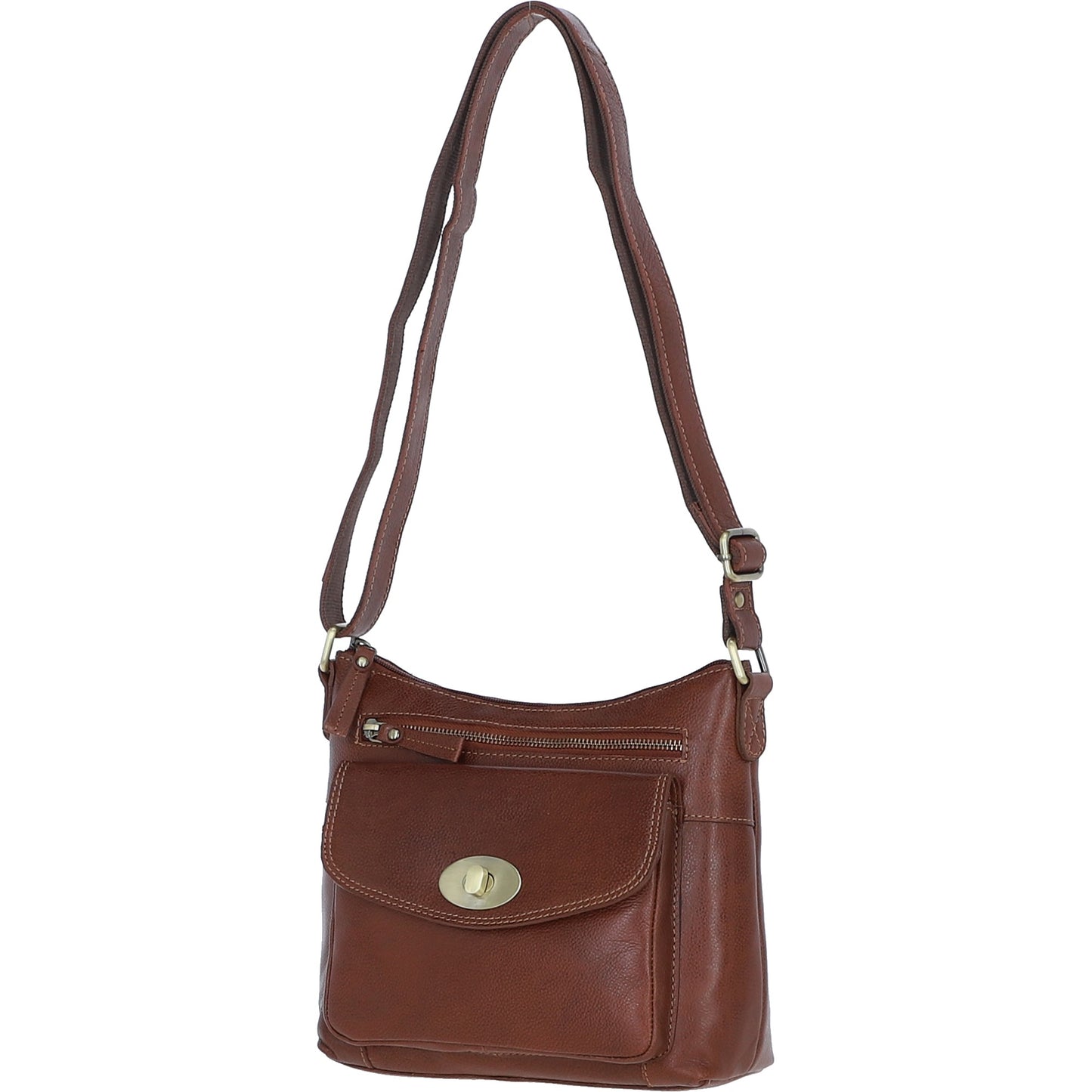 Ashwood Leather M-86 Tan Leather Bag