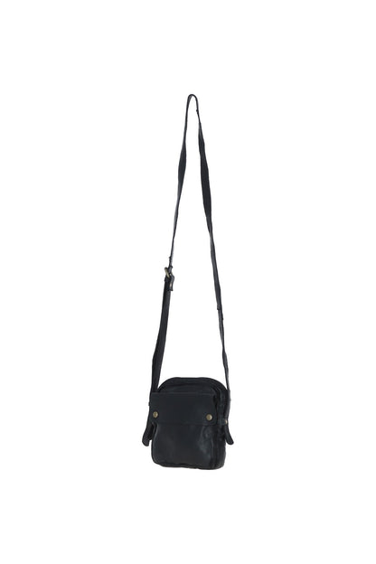 Ashwood Leather D-101 Black Bag