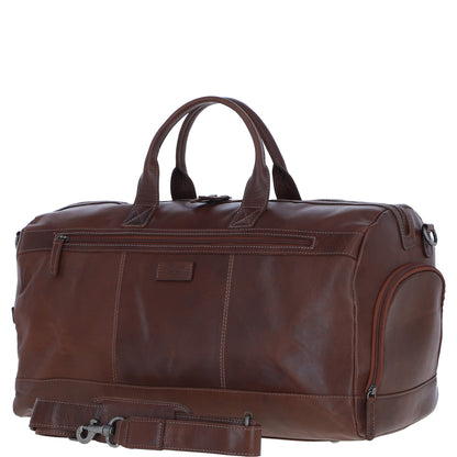 Ashwood Leather S-65 Brown Leather Holdall