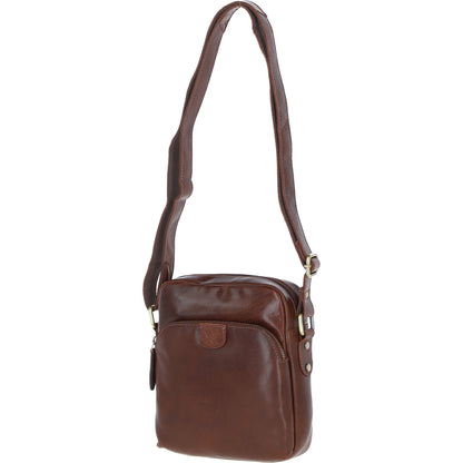 Ashwood Leather T-79 Chestnut Tan Leather Body Bag